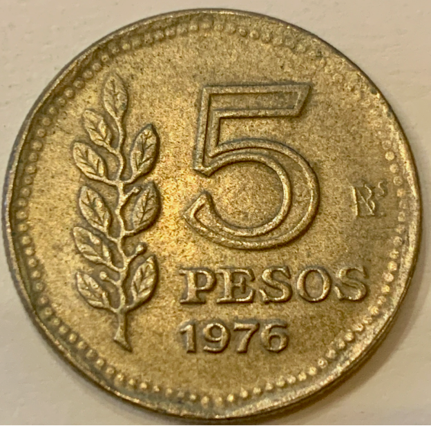 Argentinian old coin