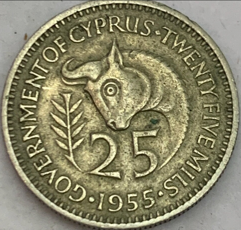 Cyprus old coins
