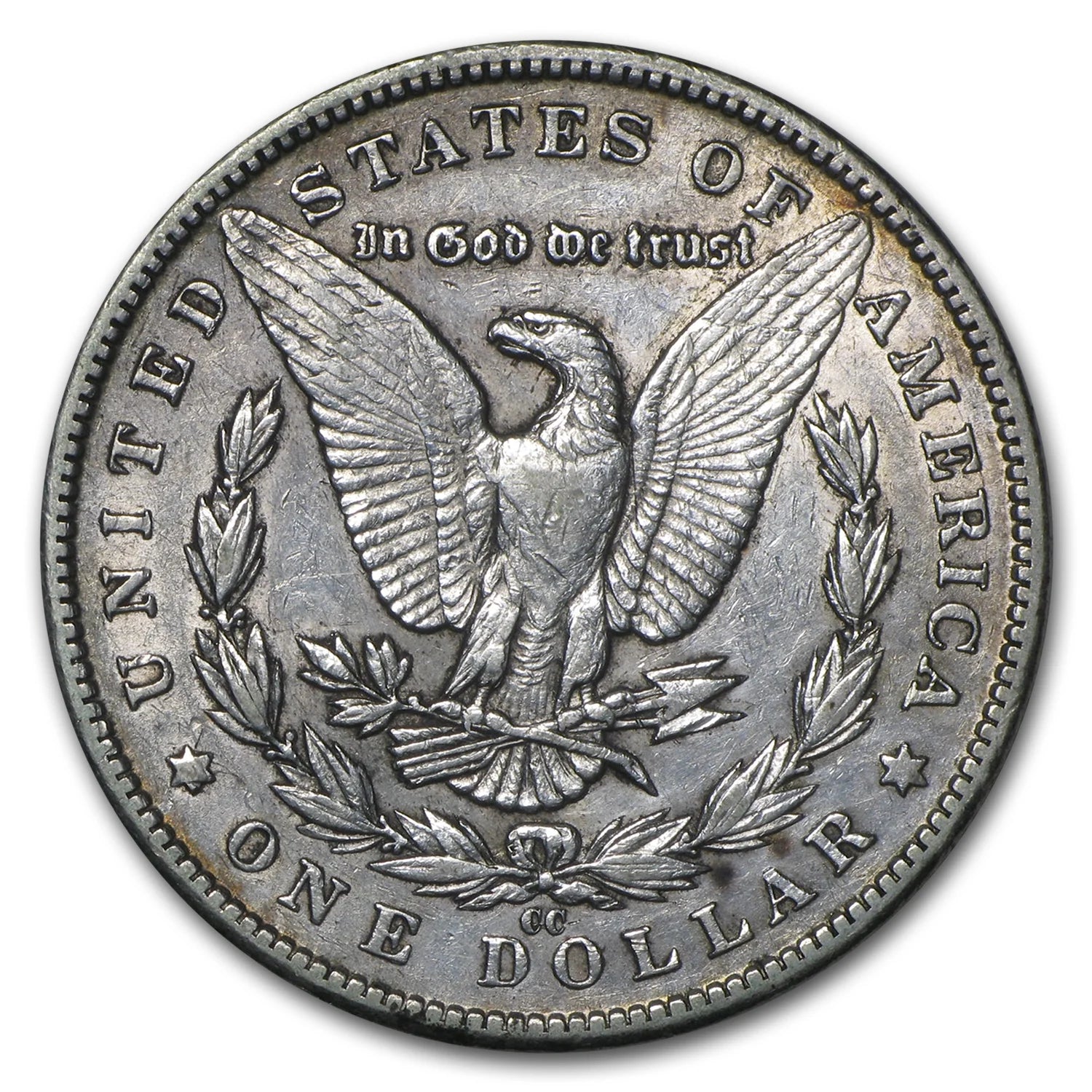 1890-CC Morgan Dollar XF