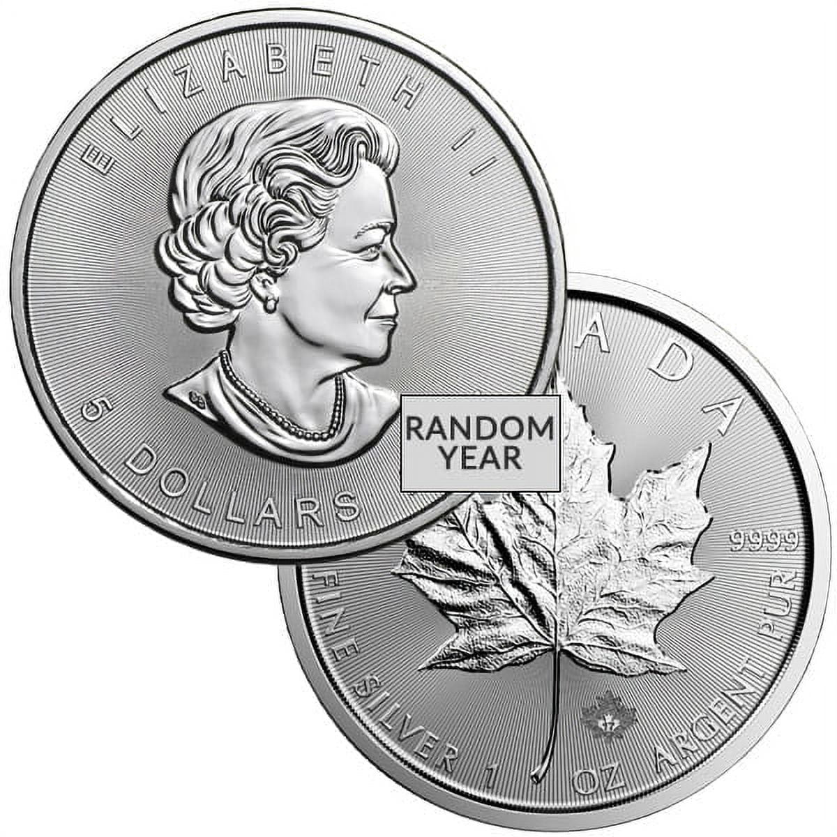 Royal Canadian Mint Canadian Silver Maple Leaf (1 Oz) , Bullion