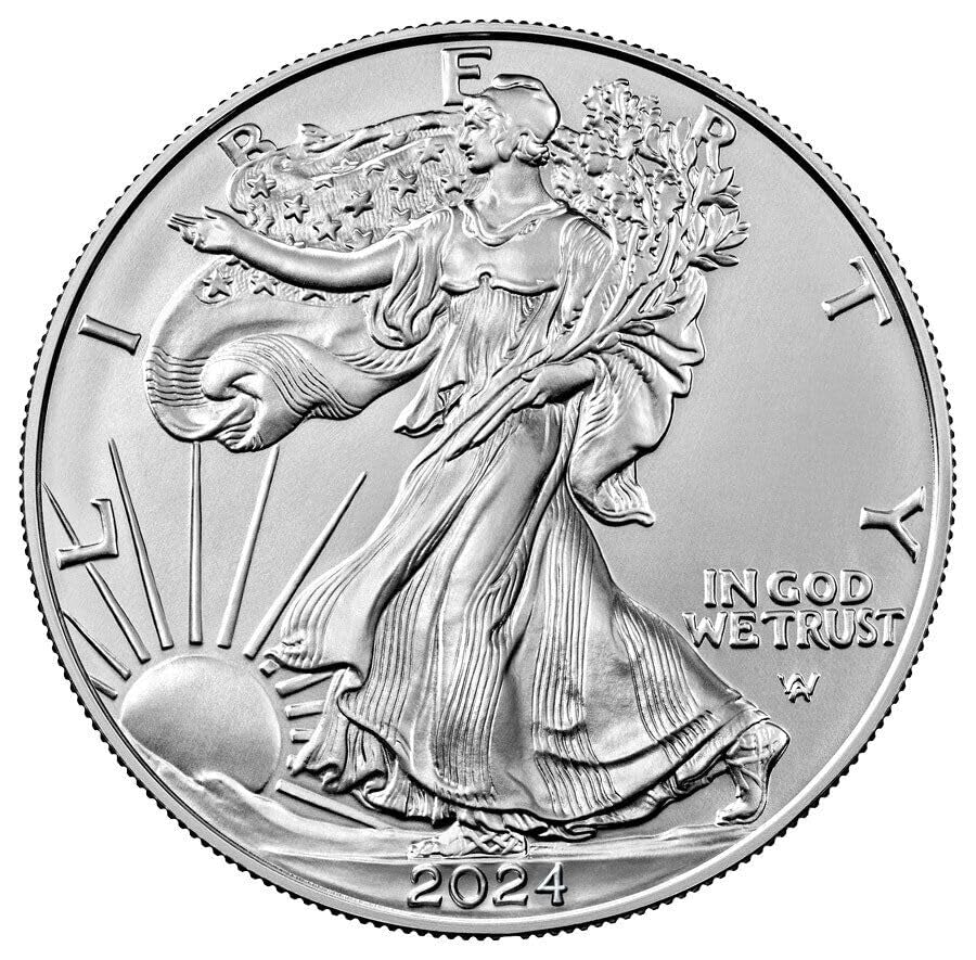 2024 Silver Eagle $1 Brilliant Uncirculated US Mint