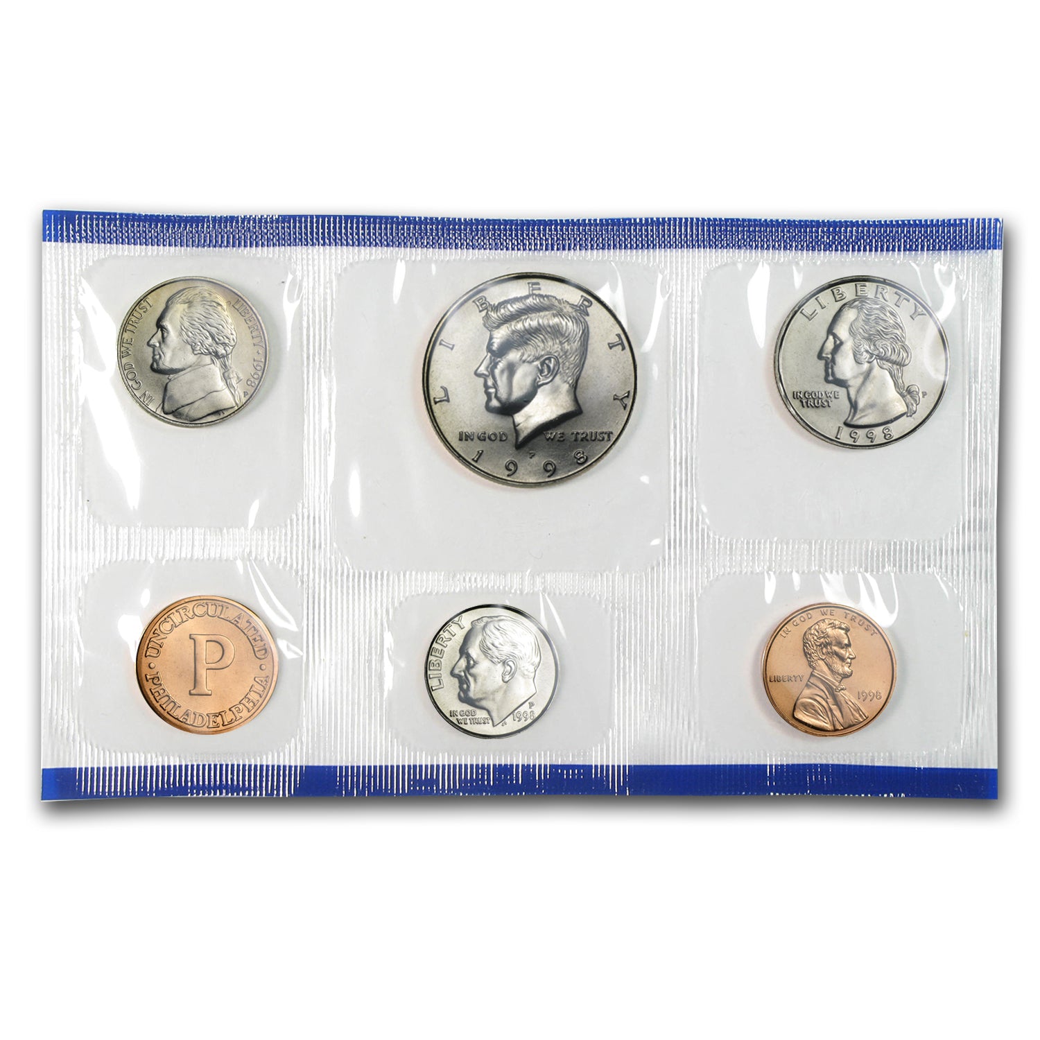 1998 Uncirculated Coin Set U.S Mint Original Government Packaging OGP