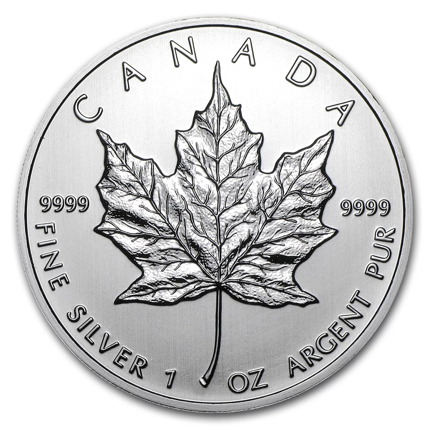 2012 Canada 1 Oz Silver Maple Leaf BU