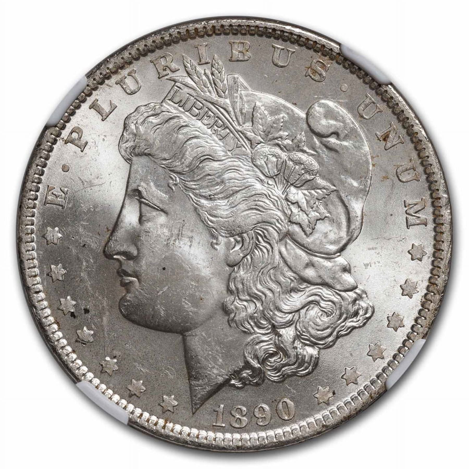 1890 Morgan Dollar MS-62 NGC