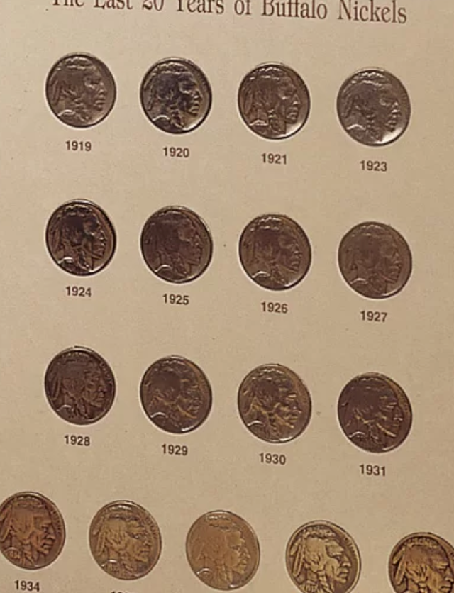 Last Twenty Years of Buffalo Nickels Memorabilia