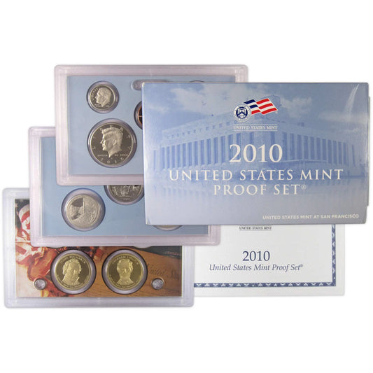 2010 Clad Proof Set U.S. Mint Original Government Packaging OGP COA