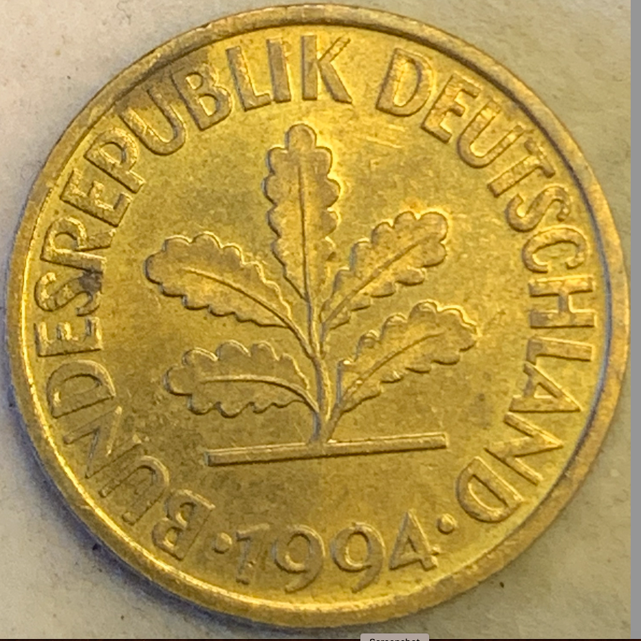 1950-2001 Germany 10 Pfennig - Federal Republic Era Coin