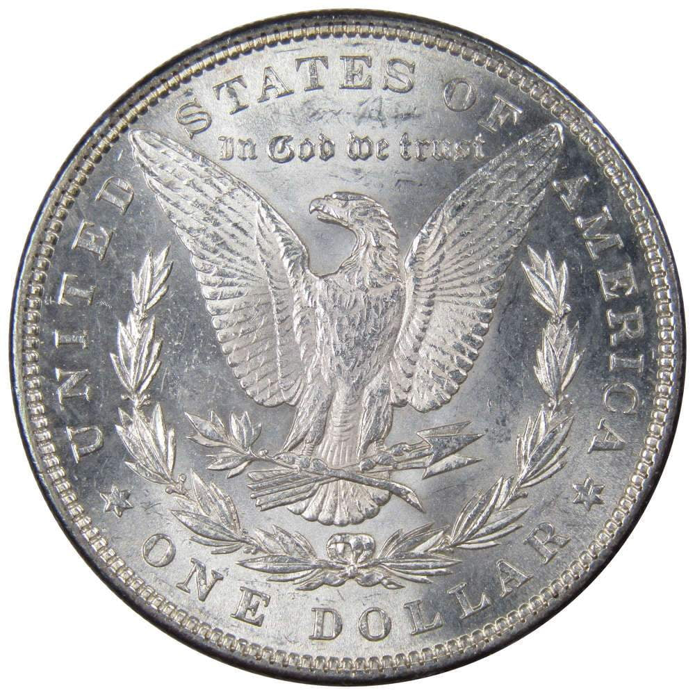 1885 Morgan Dollar Choice about Uncirculated 90% Silver $1 US Coin Collectible