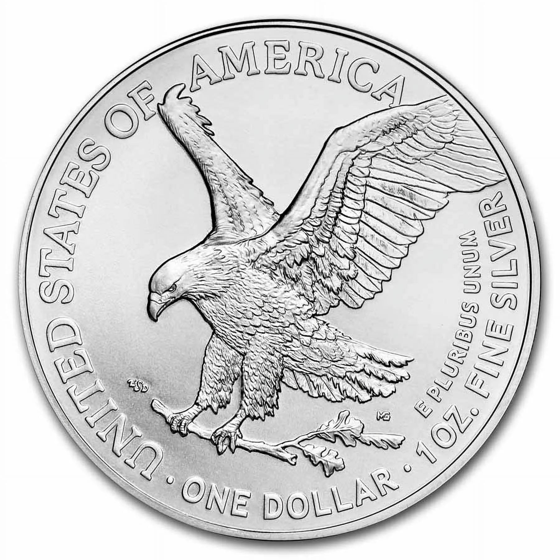 2024 1 Oz American Silver Eagle Coin BU (Lot of 10)