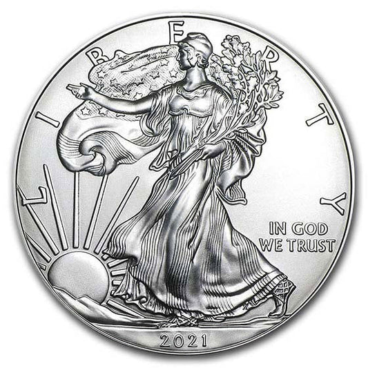 2021 1 Oz American Silver Eagle BU