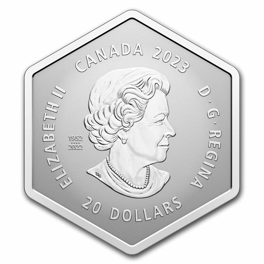 2023 Canada 1 Oz Silver $20 Snowflake