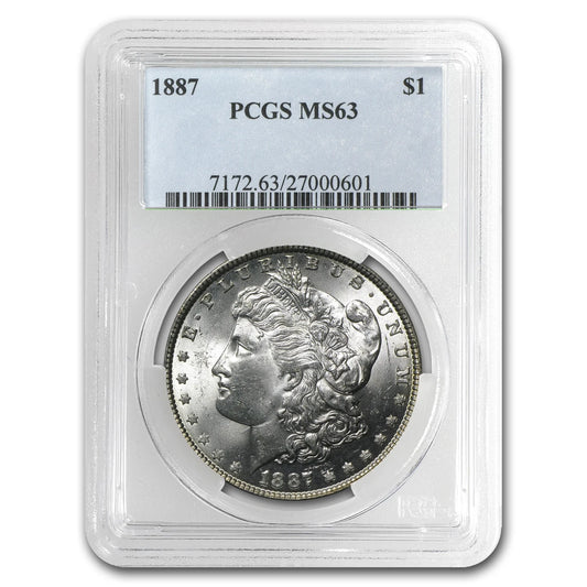 1887 Morgan Dollar MS-63 PCGS