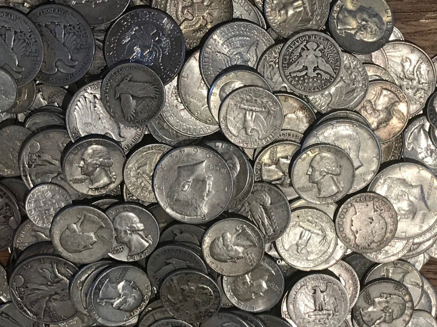 SILVER SALE LOT PRE 1965 MIXED 90% US OLD COINS SURVIVAL MONEY COINS