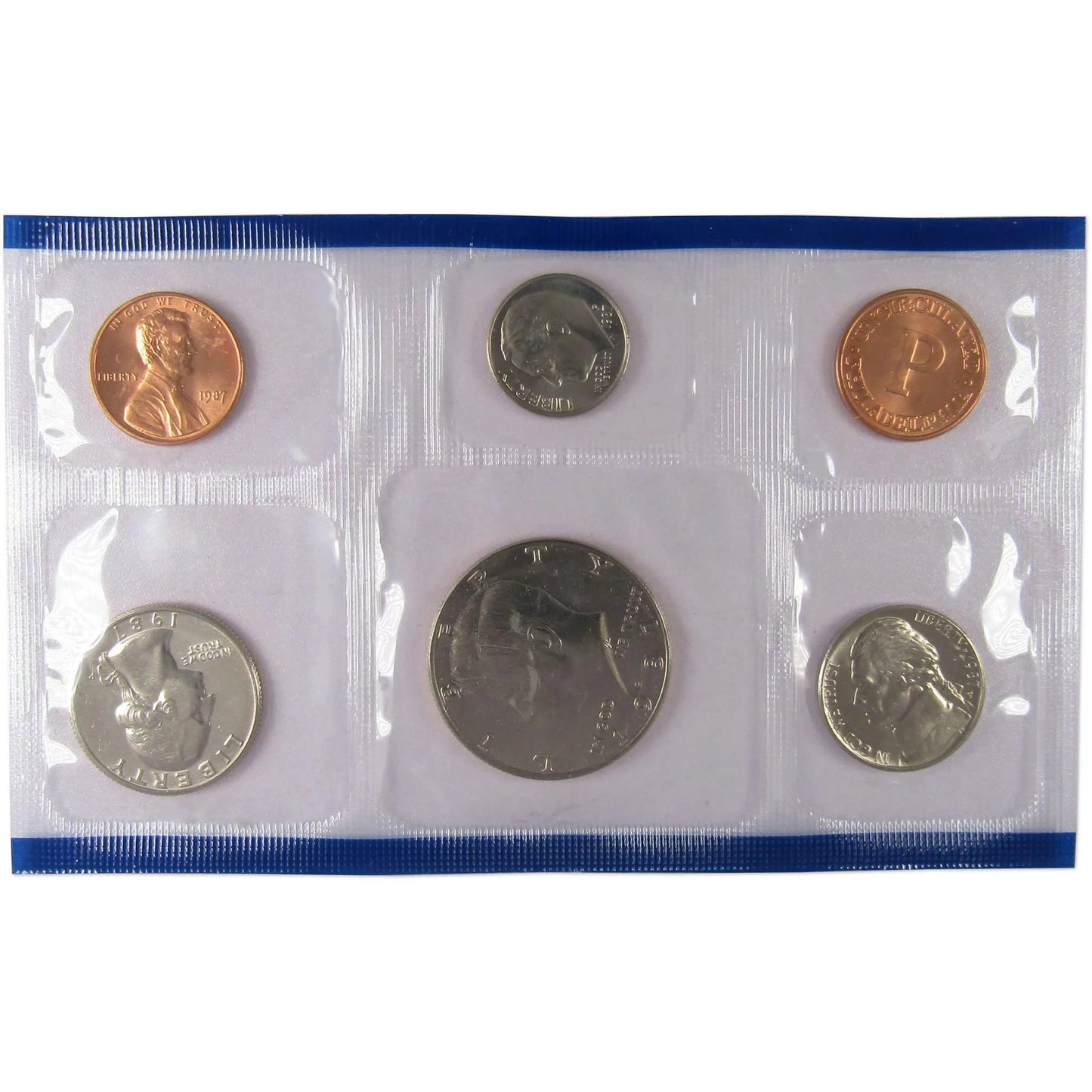 1987 Uncirculated Coin Set U.S Mint Original Government Packaging OGP