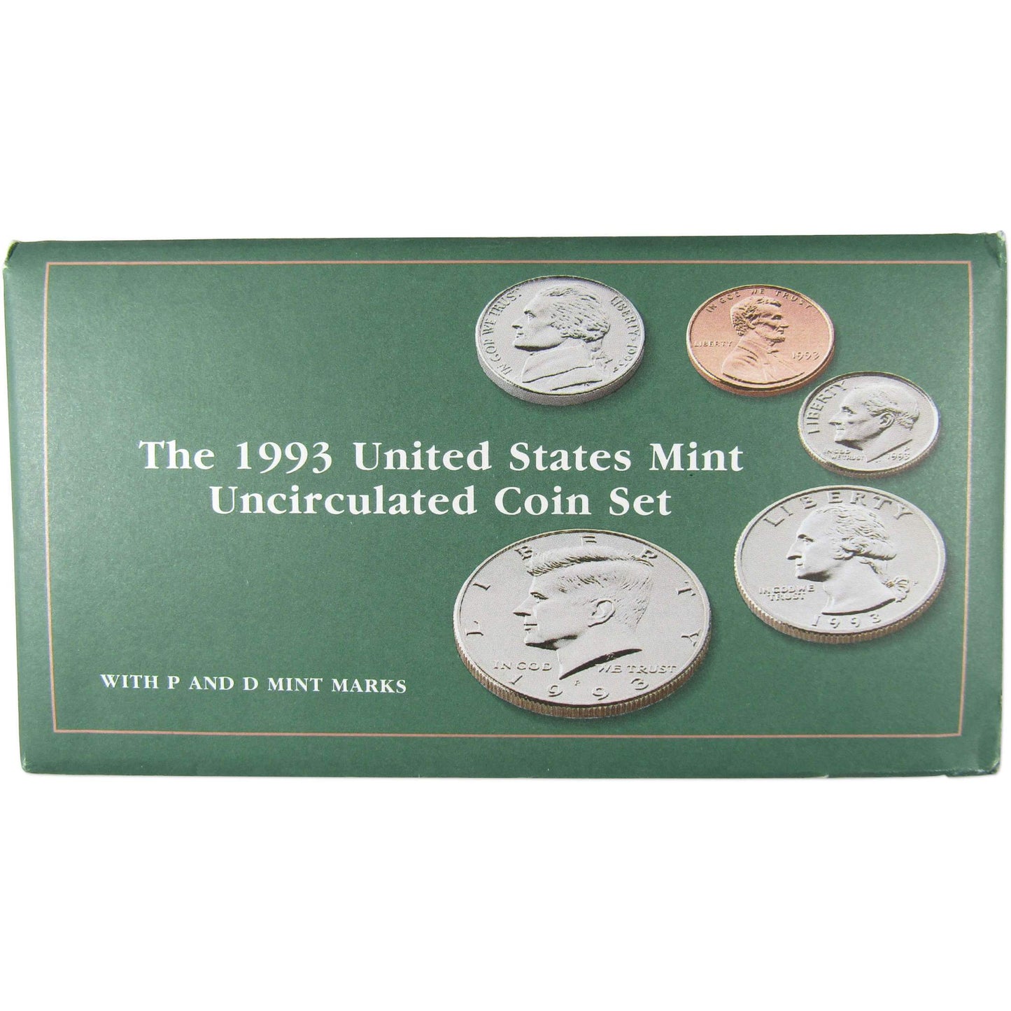 1993 Uncirculated Coin Set U.S Mint Original Government Packaging OGP