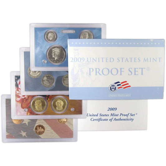 2009 Clad Proof Set U.S. Mint Original Government Packaging OGP COA