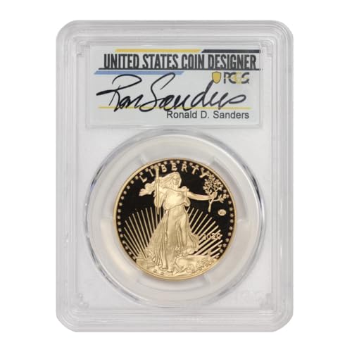 Collectible 2020-W 1 oz Gold Eagle PR-70 DCAM - v75 Privy Sanders Edition