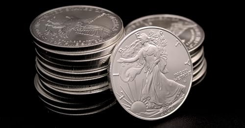 1986-Present 5 x 1 oz Silver Eagles BU – Type 1 or 2, Random Year, Certified!