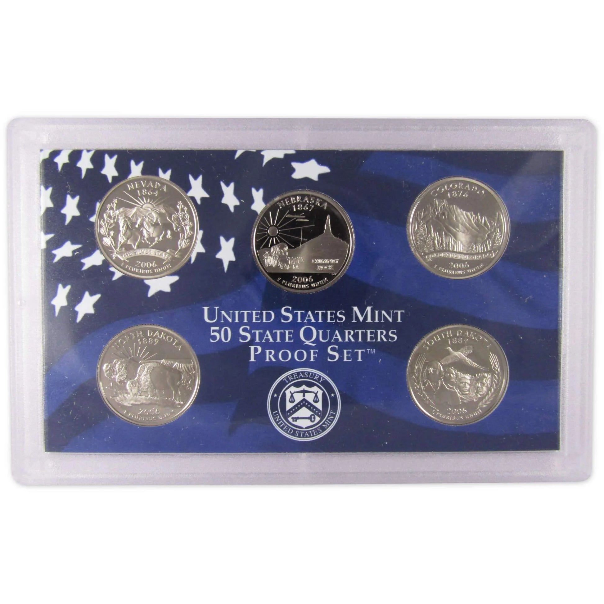 2006 Clad Proof Set U.S. Mint Original Government Packaging OGP COA