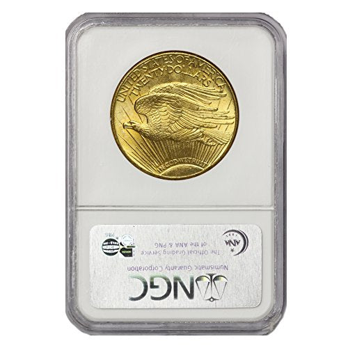 1911 D American Gold Saint Gaudens Double Eagle MS-67 by CoinFolio $20 NGC MS67