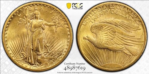 Rare 1907 Saint-Gaudens $20 Double Eagle – AU-58 PCGS Graded Gem!