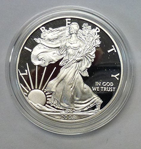 2008 W American 1 oz Silver Eagle Dollar PROOF US Mint