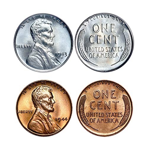 American Coin Treasures The Last 25 Years of Lincoln Wheat Penny Collection (1934-1958) Genuine United States One Cent Coinage