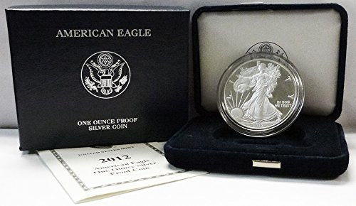 2012-W American 1 oz Silver Eagle Dollar PROOF US Mint