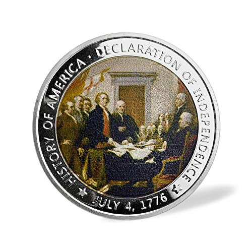 Challenge Coin President Day 1776 US Declaration of Independence Commemorative Gift