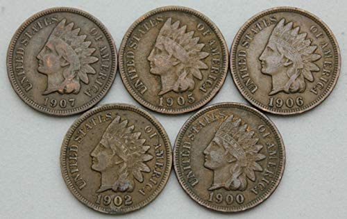 Vintage Indian Head Cents Collection: 100+ Year Old Pennies Estate Sale”