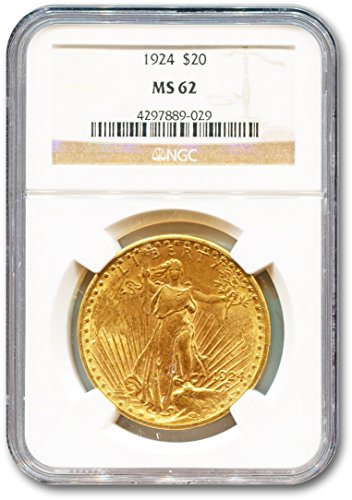 Historic $20 Gold Double Eagle 2-Coin Set – MS-62, Investment Grade!