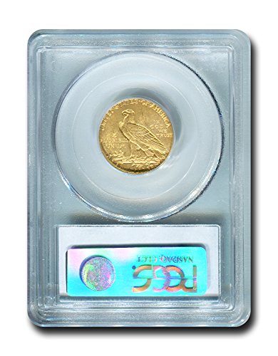 1914 Indian Head Gold Half Eagle $5 PCGS MS-62