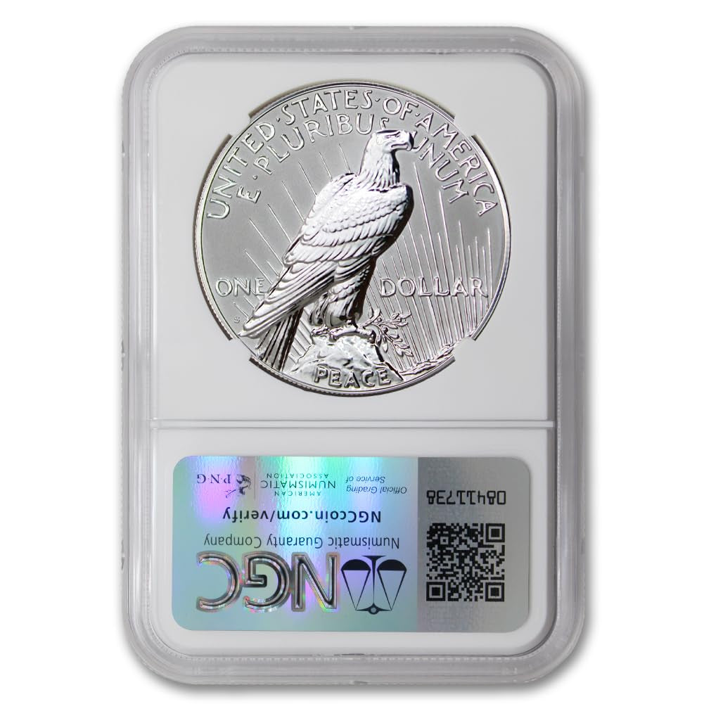 2023 S American Silver Peace Dollar Coin Reverse Proof PF-70 (Early Releases) $1 NGC Rev PF70