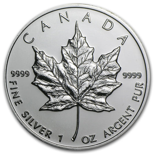 2009 Canada 1 Oz Silver Maple Leaf BU