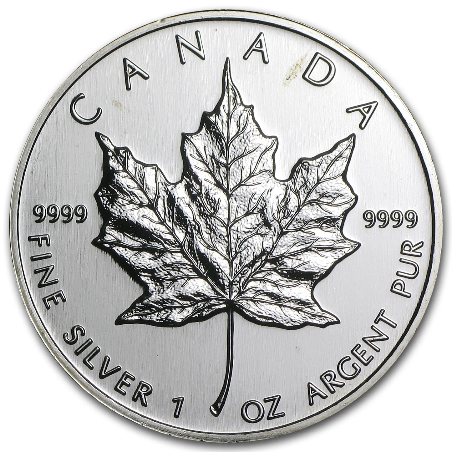 1999 Canada 1 Oz Silver Maple Leaf BU