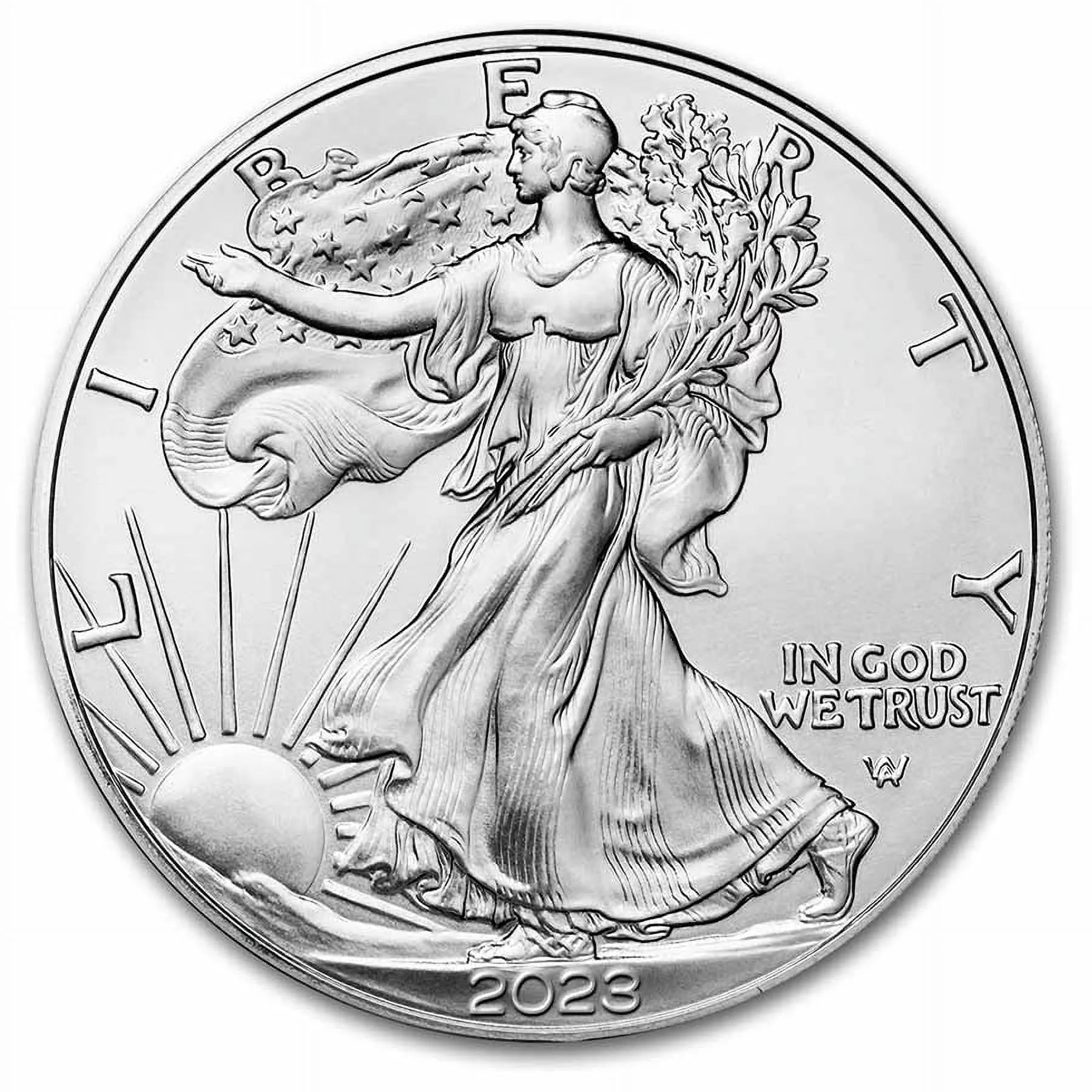 2023 1 Oz American Silver Eagle Coin BU (Tube of 20) - Walmart