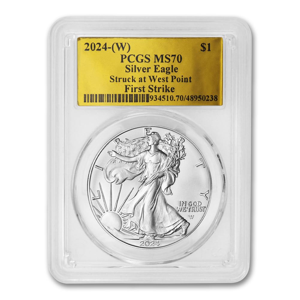 Perfect 2024 (W) 1 oz Silver Eagle MS-70 – First Strike, West Point Mint