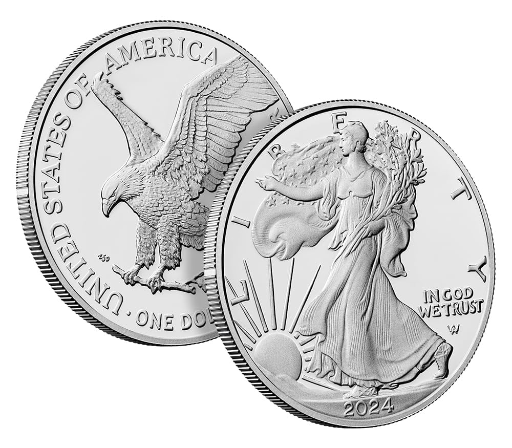 2024-W American Silver Proof Eagle $1 US Mint Proof