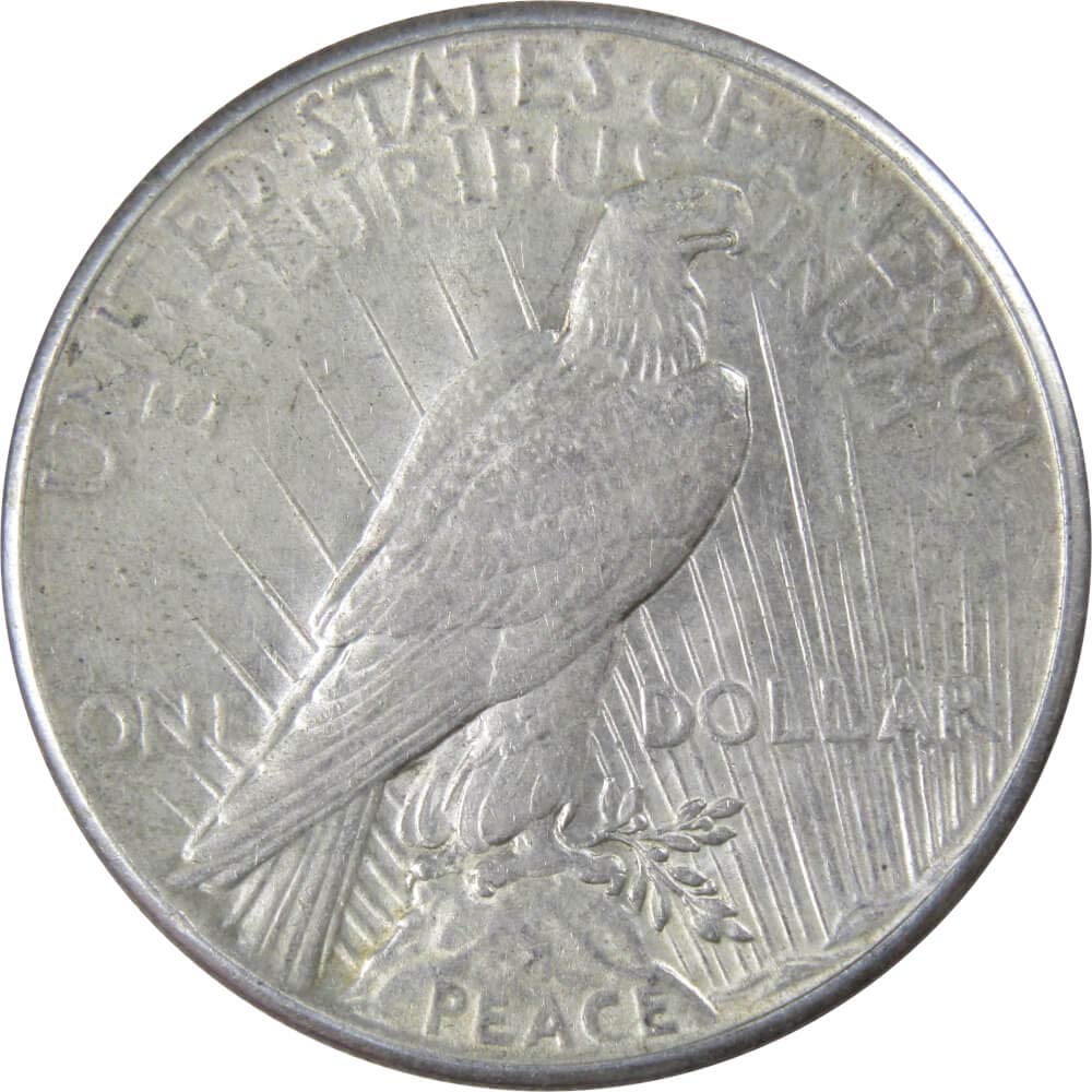 Rare 1925 Peace Dollar - XF Extremely Fine 90% Silver $1 US Coin”