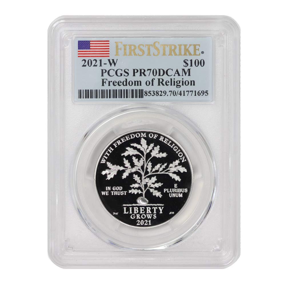 Perfect 2021-W Platinum Eagle PR-70 Deep Cameo - First Strike, Original Packaging”