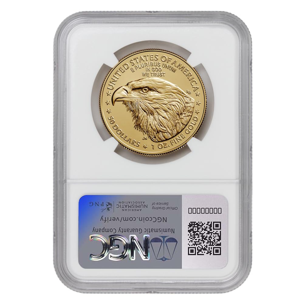 2024 1 oz American Gold Eagle MS-70 First Day of Issue $50 MS70 NGC