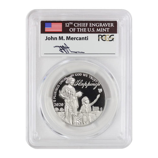 Stunning 2020 W Platinum Eagle - PR-70 DCAM First Strike $100 Coin with PCGS Certification!”