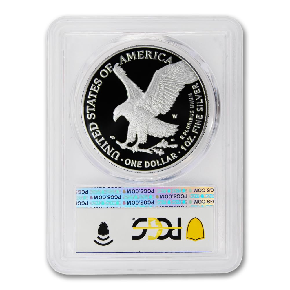 Perfect 2024 (W) Silver Eagle PR-70 – First Strike, Deep Cameo from West Point!