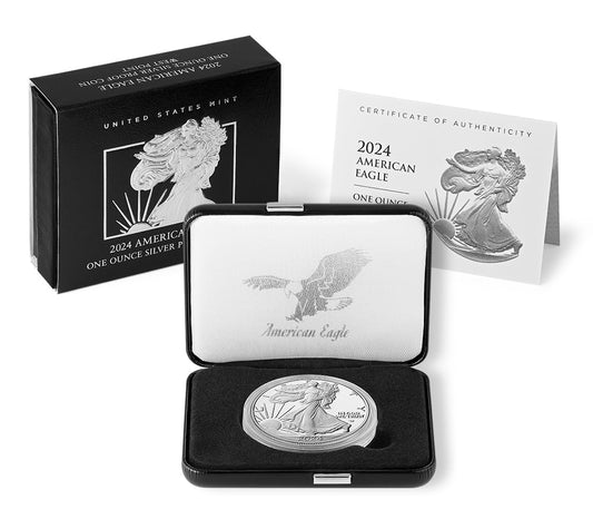 2024-W American Silver Proof Eagle $1 US Mint Proof