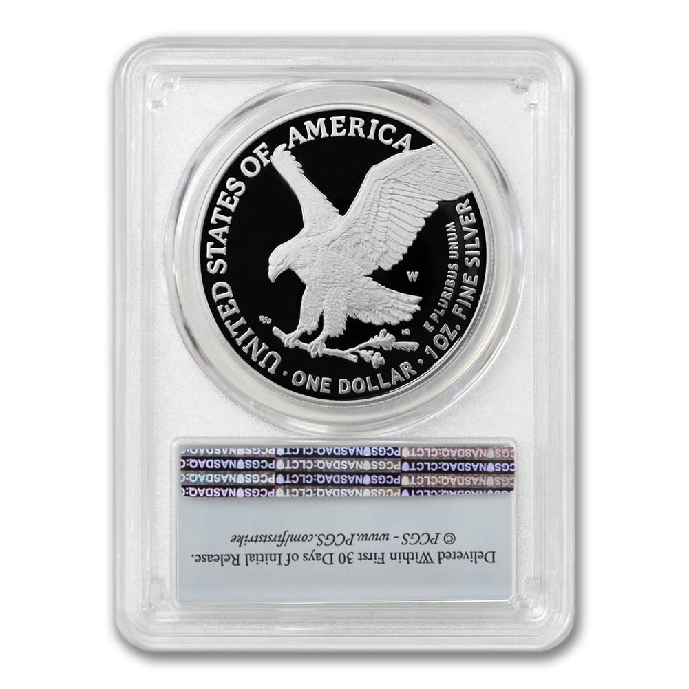 Perfect 2022 W 1 oz Proof Silver Eagle PR-70 DCAM - First Strike