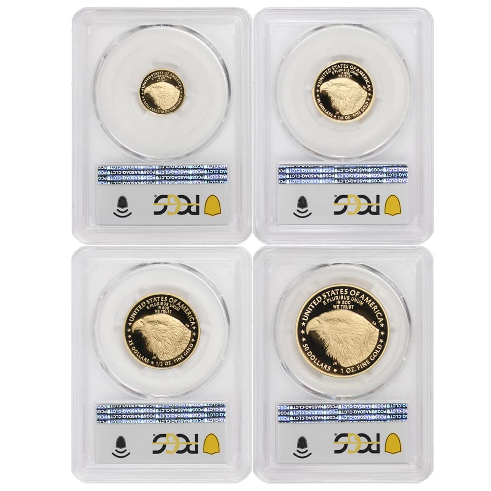 Historical Treasures: 2021-W Gold Eagle Set PR-70 DCAM - CoinFolio Exclusive