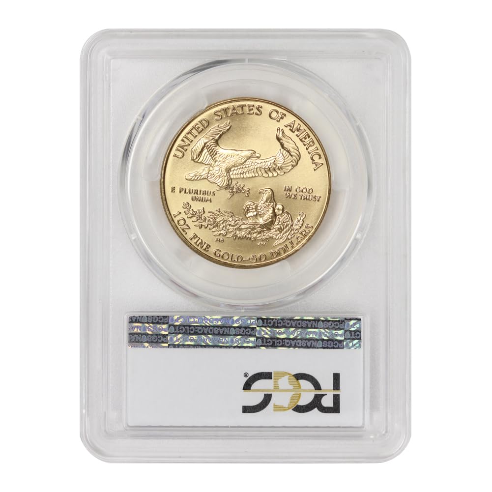 1996 1 oz American Gold Eagle MS-70 $50 MS70 PCGS