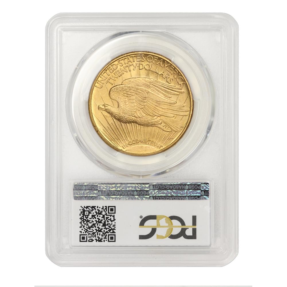 1910 $20 Gold Saint Gaudens Double Eagle – PCGS MS66 PQ – Mint State Gold