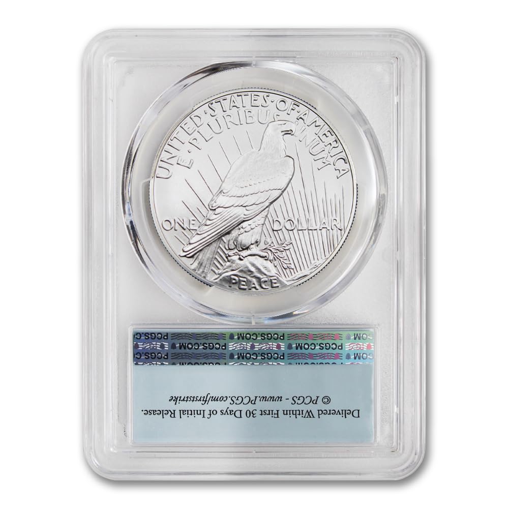 Exclusive 2023 American Peace Silver Dollar – First Strike Gem BU Coin!”