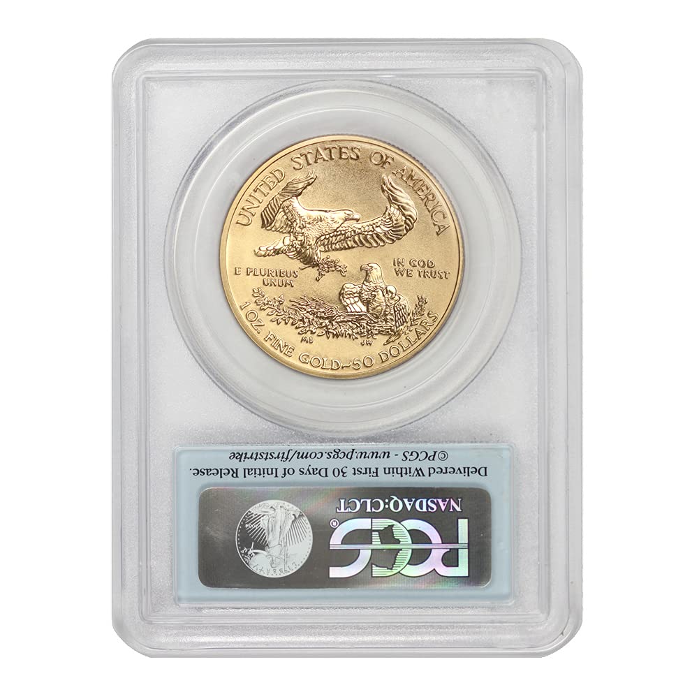 2011 W 1 oz American Gold Eagle MS-70 First Strike by CoinFolio $50 MS70 PCGS